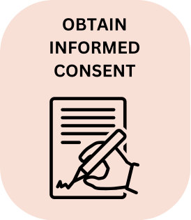 Obtain consent icon